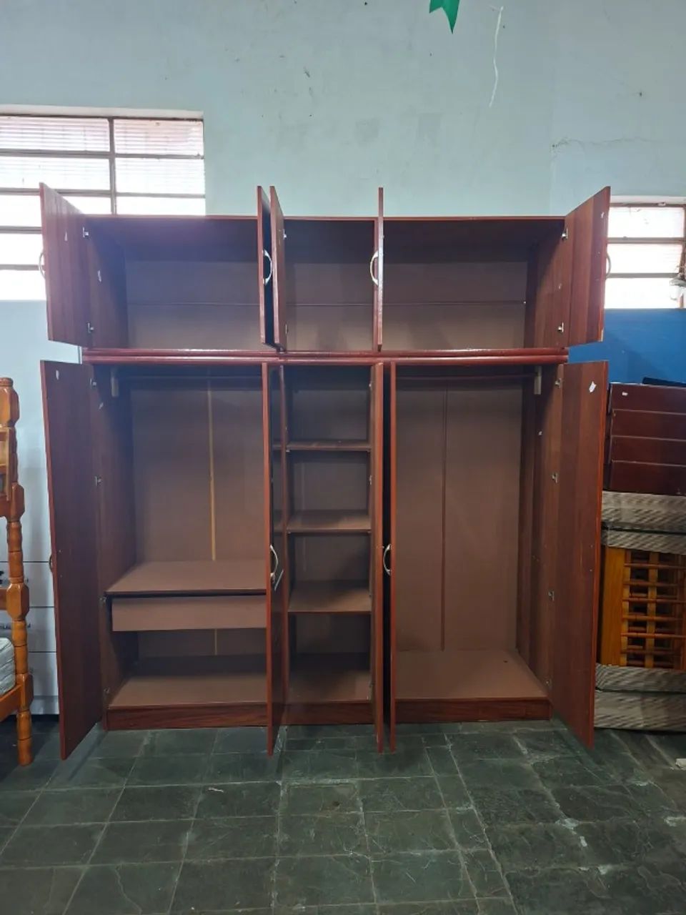 GUARDA ROUPA CASAL USADO - Foto 2
