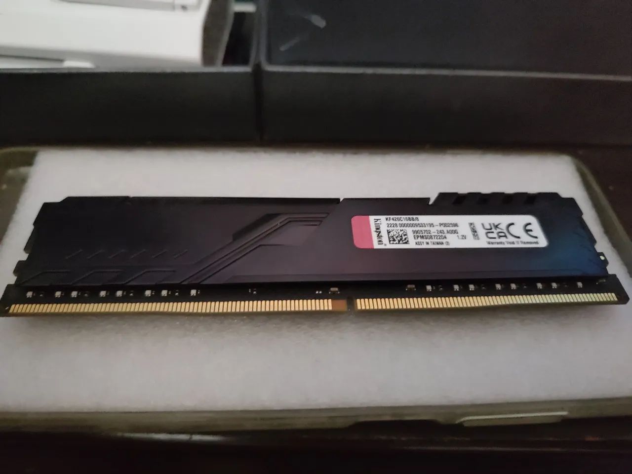 Memória ram 8GB
