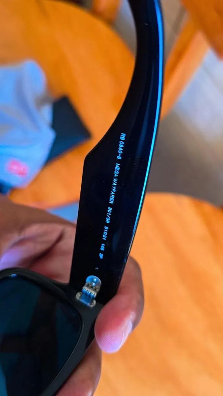 ÓCULOS RAY-BAN MEGA WAYFARER POLARIZADO  - Foto 2