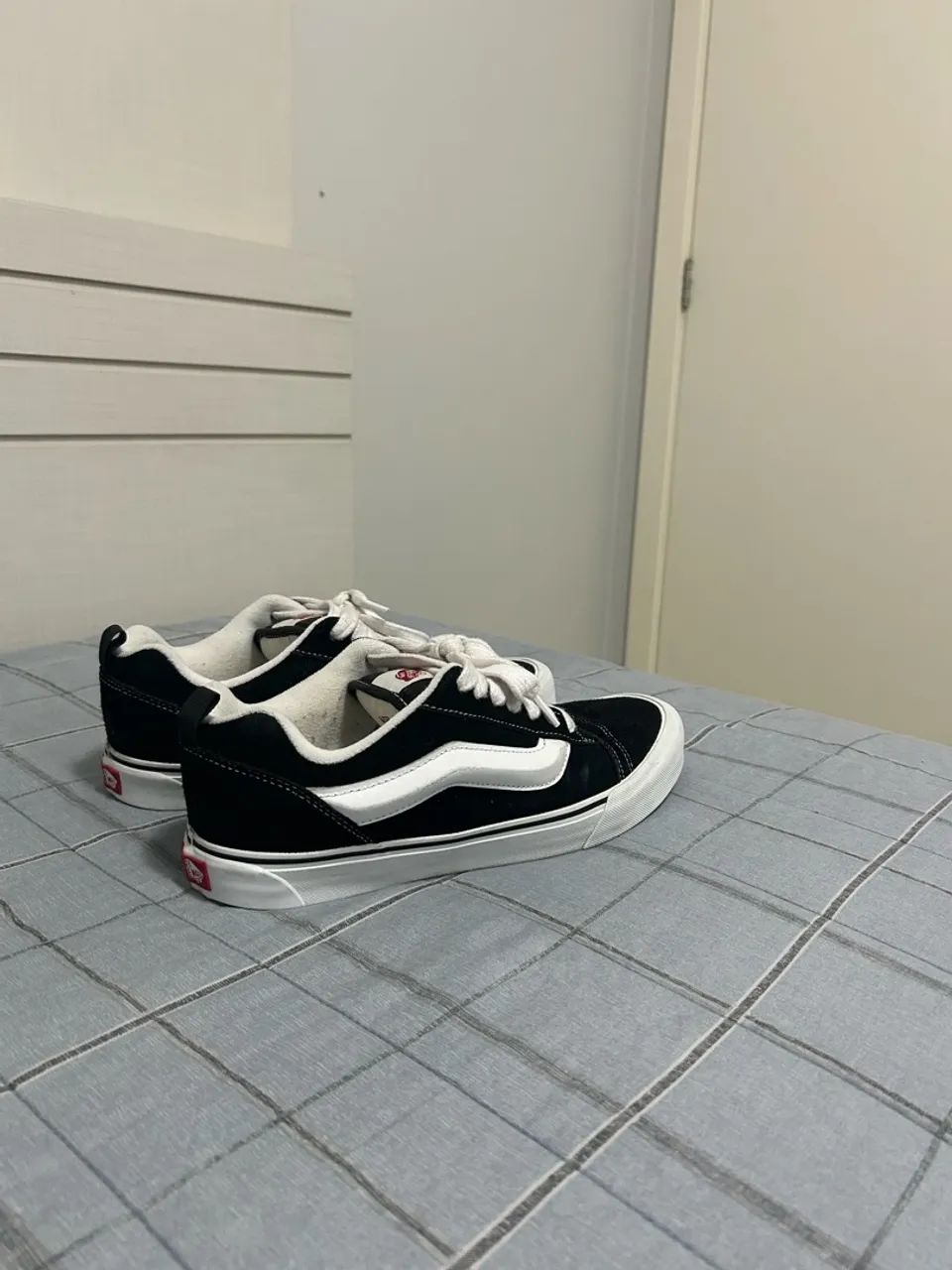 Vans Old Skool Black/White (preto e branco). - Foto 3