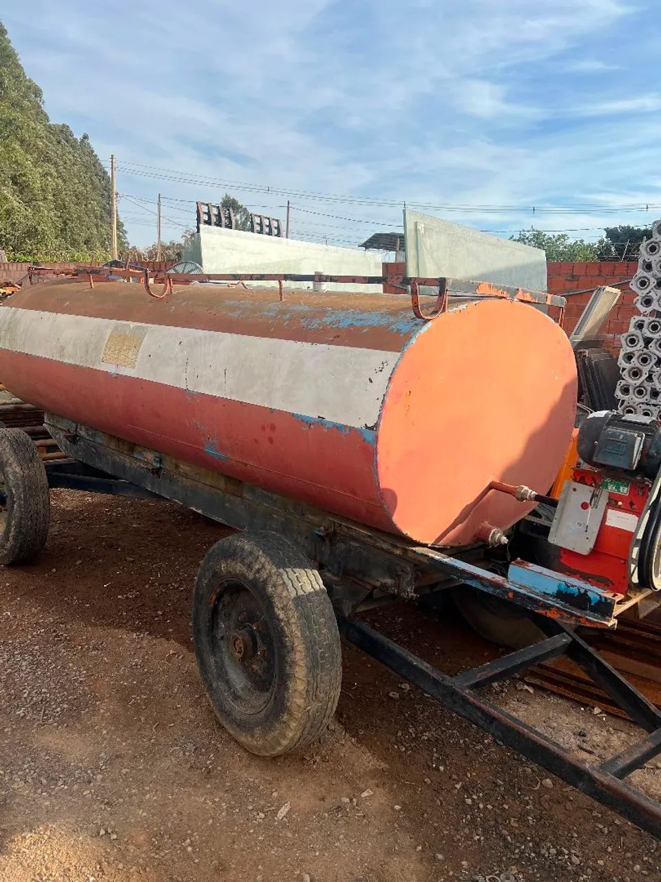 Tanque Pipa com Motor  - Foto 5