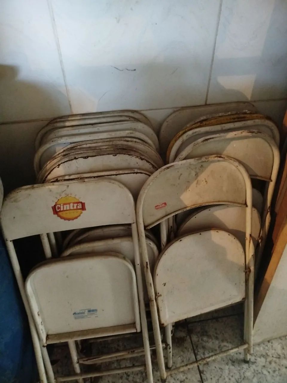Cadeira de Bar de ferro 