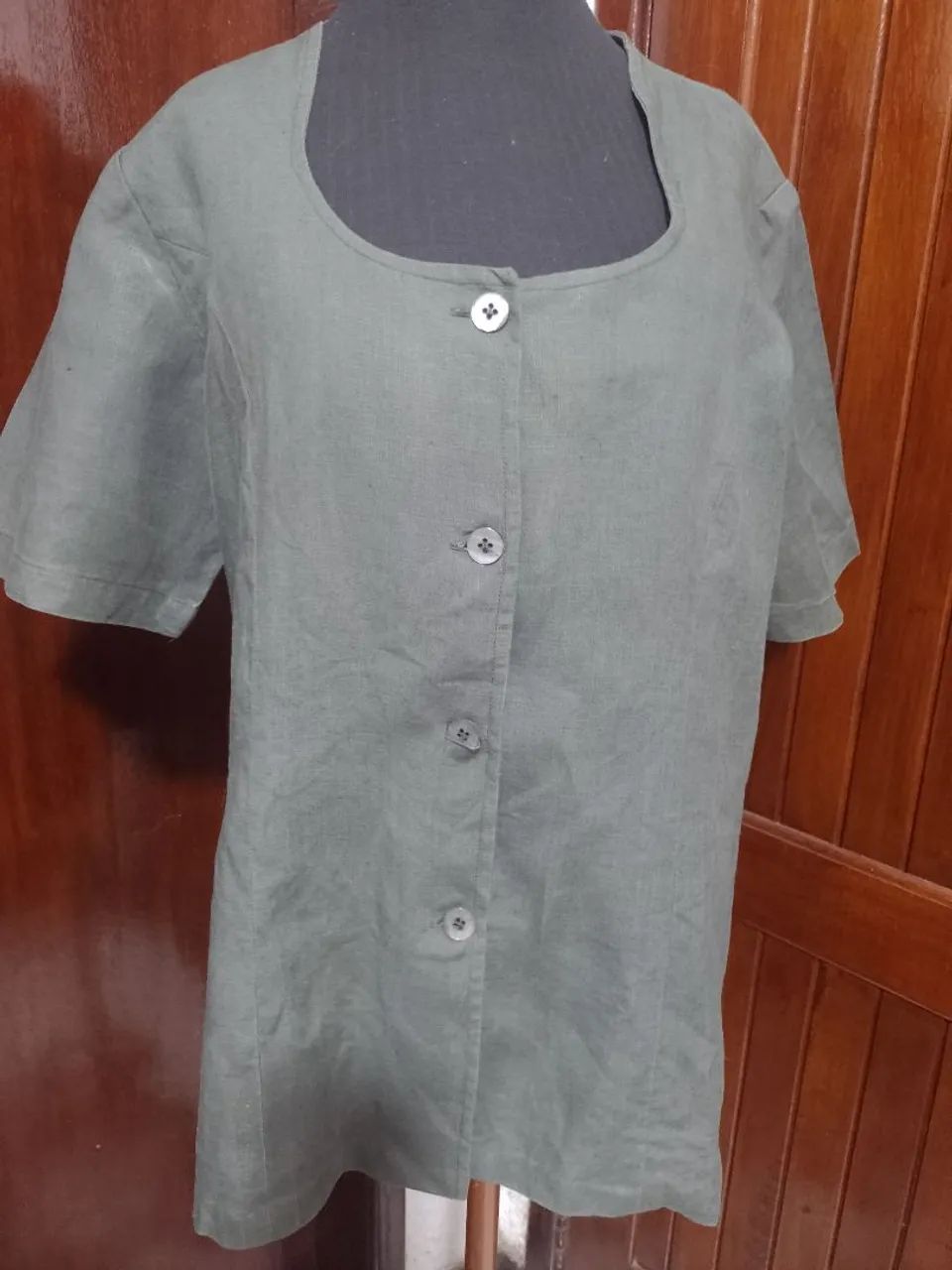 Blusas GG lote com 7 seminovas - Foto 5