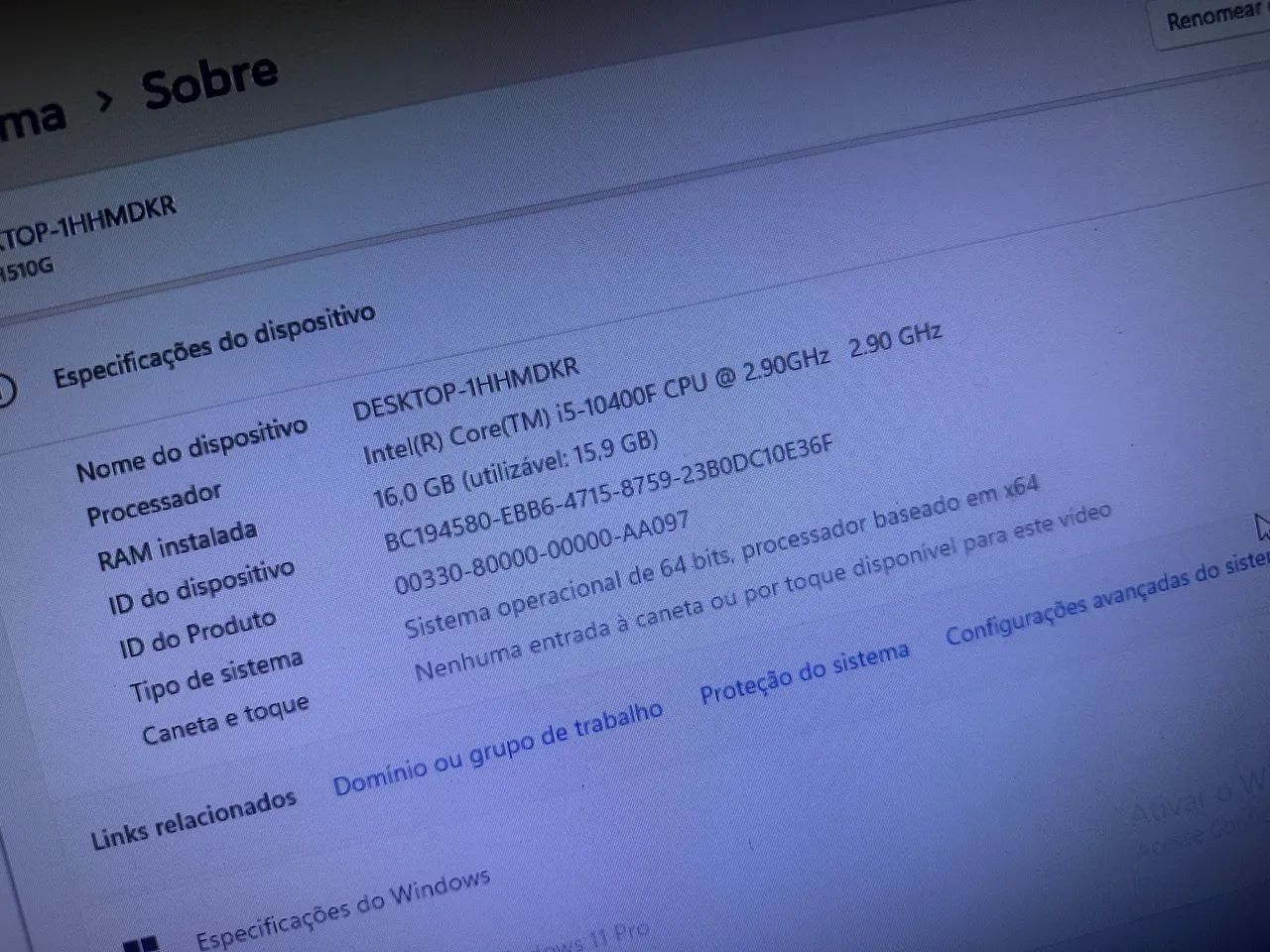 Desktop I5-10400 16gb ram 240 gb ssd - Foto 3