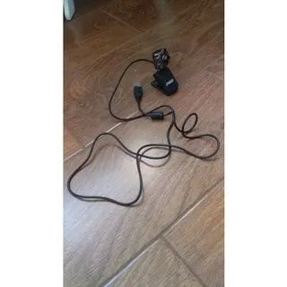 webcam ou câmera falsa speed pc câmera microfone embutido 6 led usada usb usada com marca - Foto 2