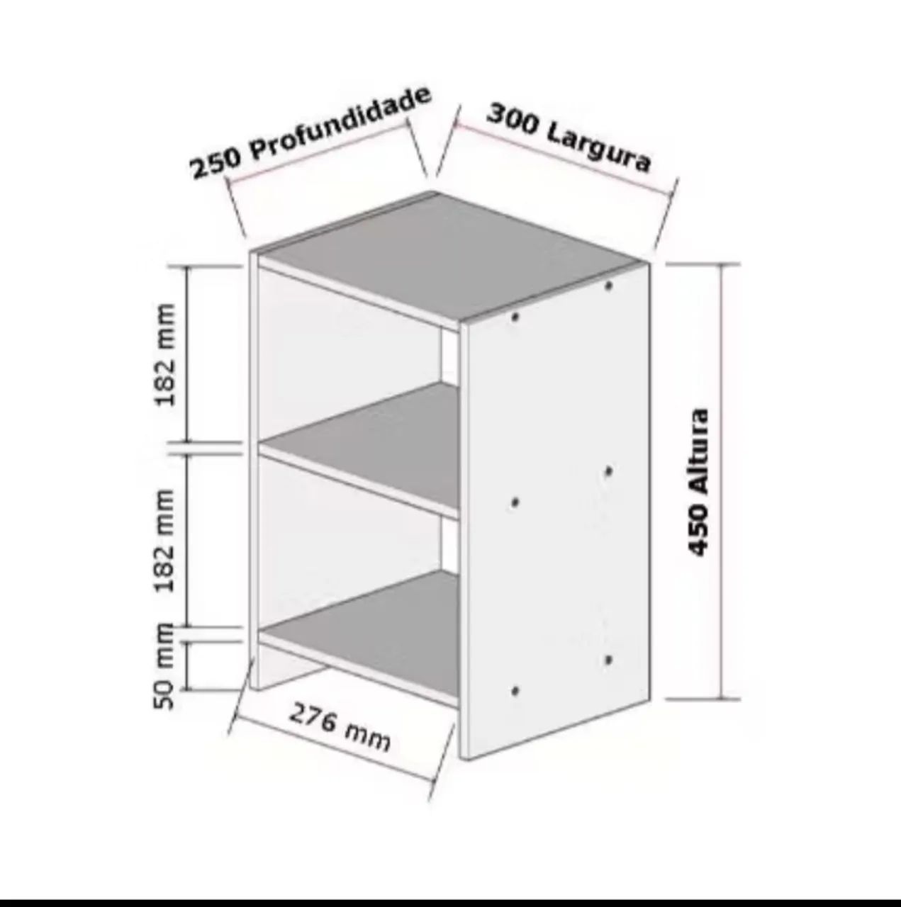 Mesa de cabeceira Nova65171914606209124