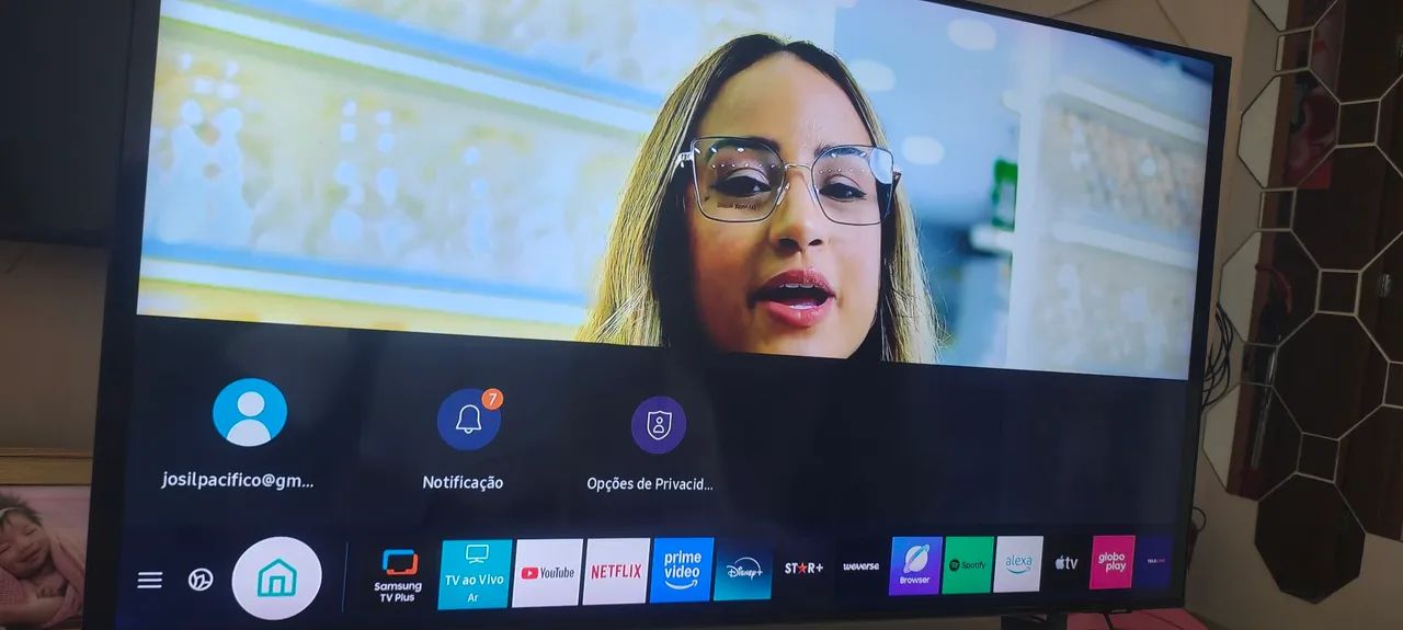 Smart tv 55' Samsung