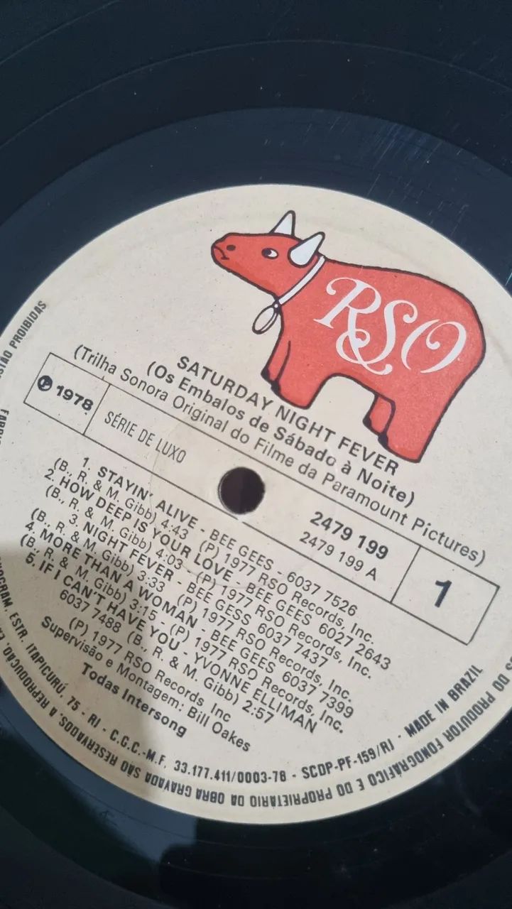 vinil: Saturday Night Fever - Foto 4