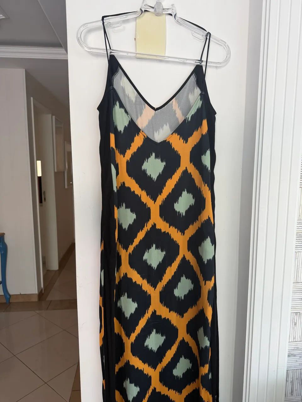 Vestido longo estampado Animale 