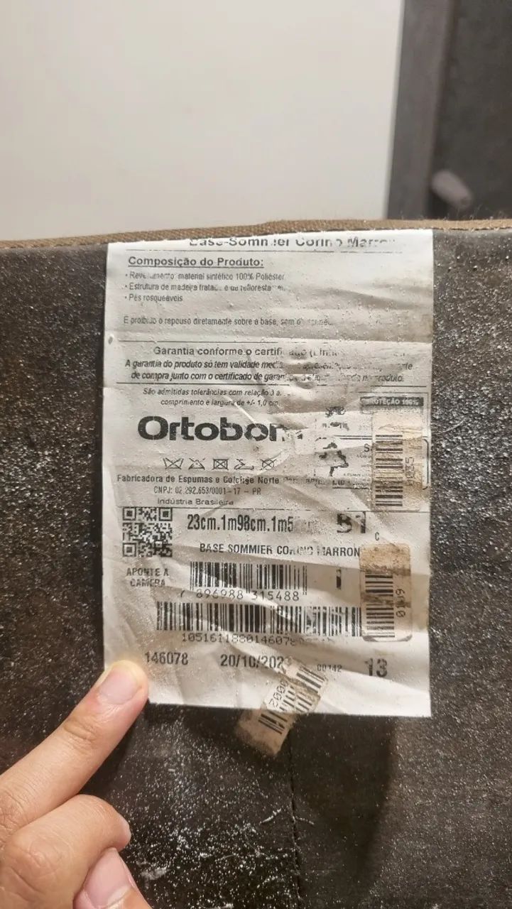 Colchão Ortobom + Base Sommier - Foto 3