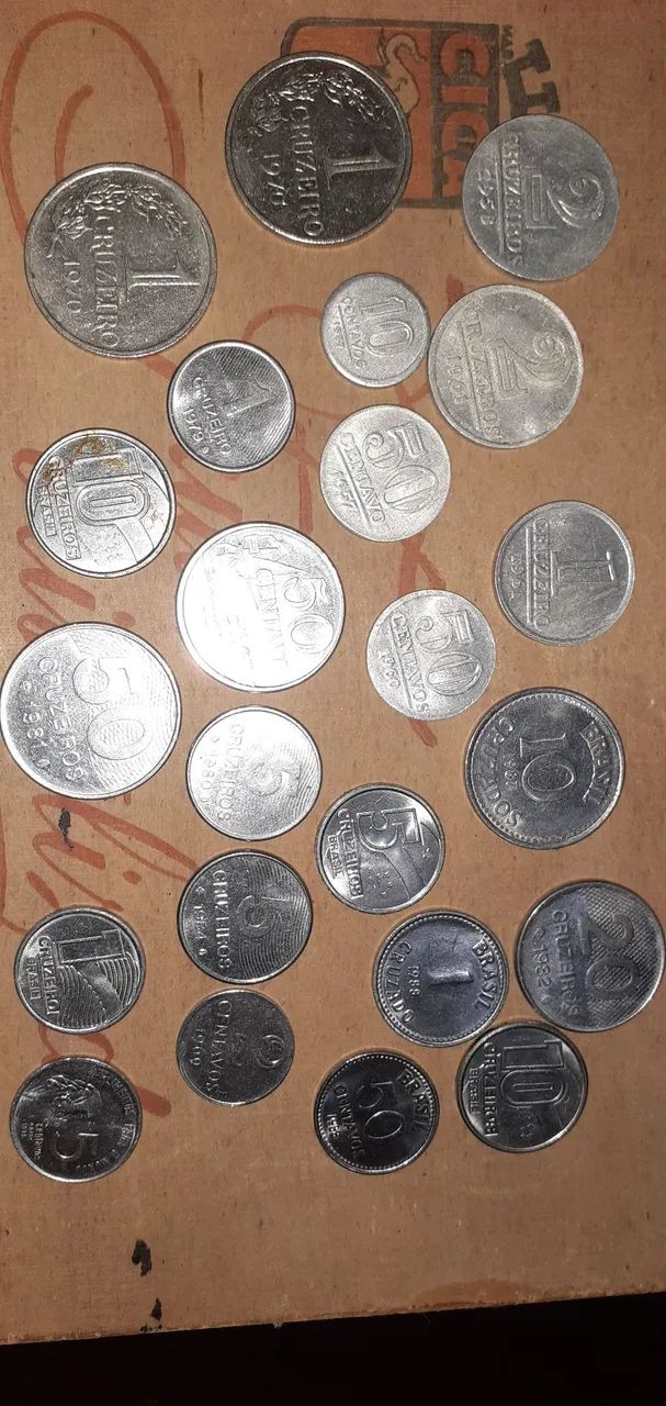 Moedas antigas 