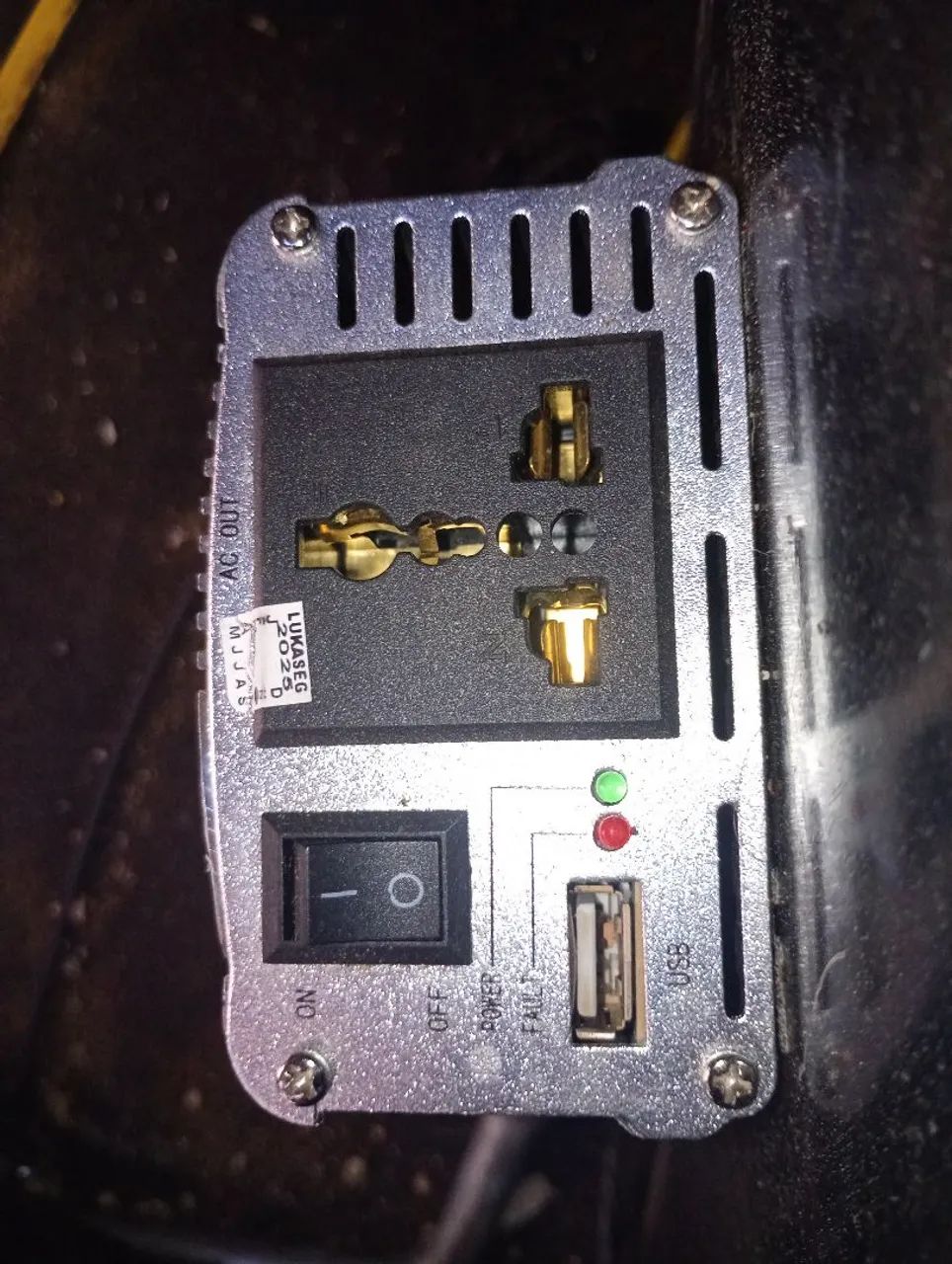 Inversor 500w 12v para 110v Automotivo - Foto 2
