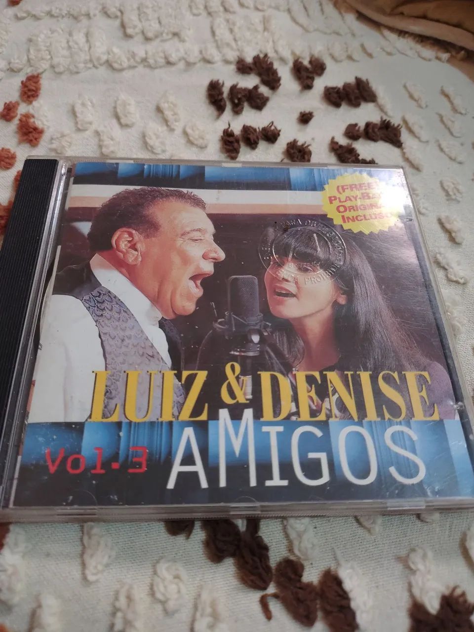 CD LUIZ & DENISE - VOL. 3 AMIGOS RARIDADE GOSPEL