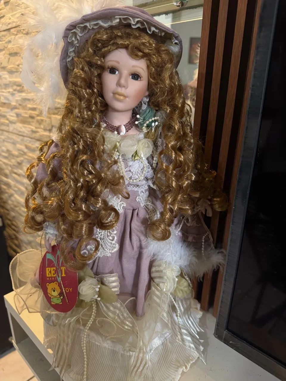 Boneca de porcelana um luxo! - Foto 3