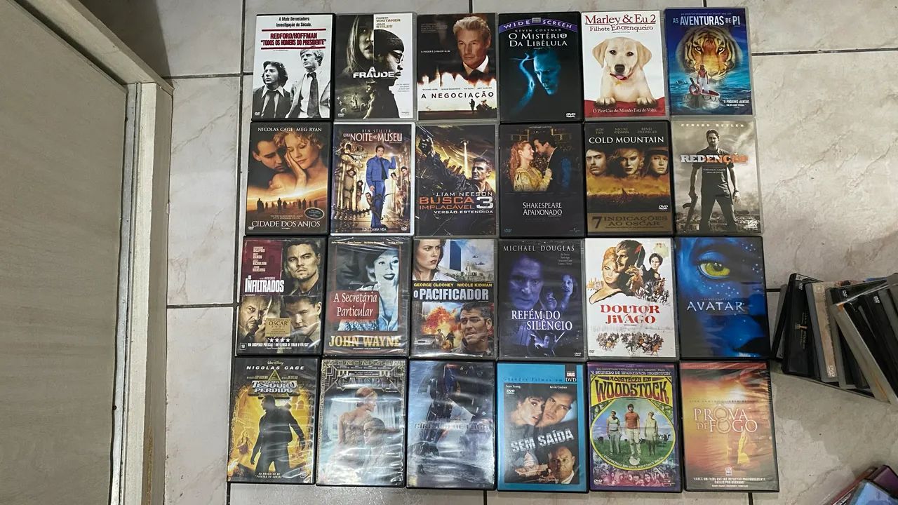 Dvds de filmes variados 