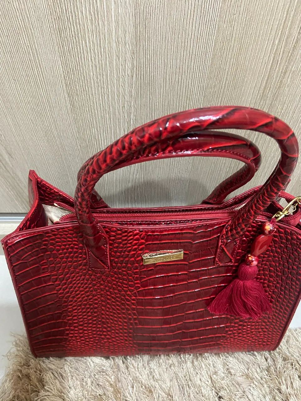 Bolsa Croco Via Uno - Foto 2