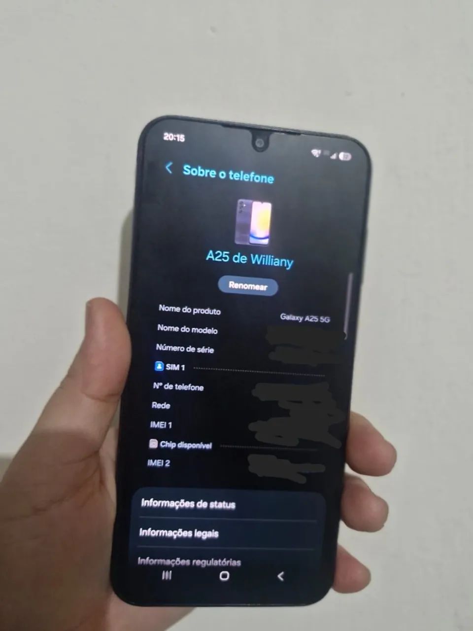 Galaxy A25 5G - 256GB | Ótimo estado! - Foto 3