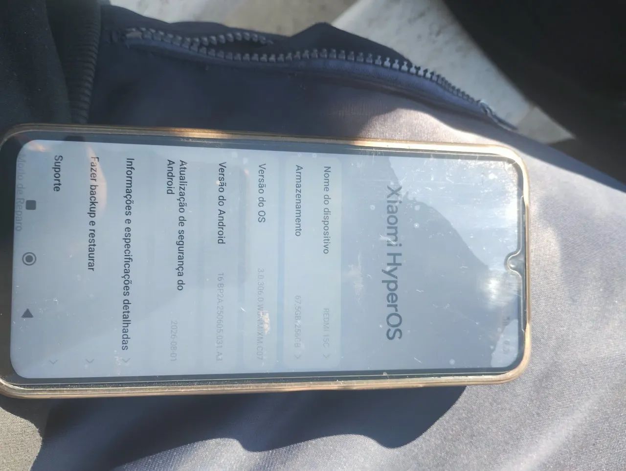 Vendo redmi 15c com 256 gb de memória  - Foto 3
