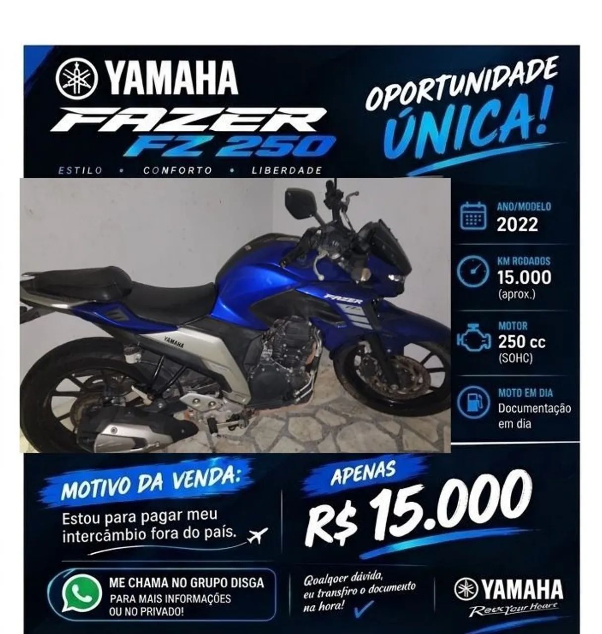 Vendo FZ25