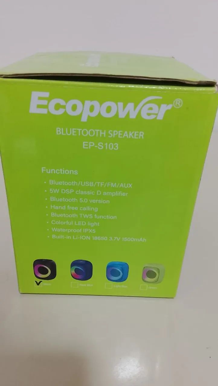 Ecopower bluetooth speaker EP-S103 caixa de som - Foto 2