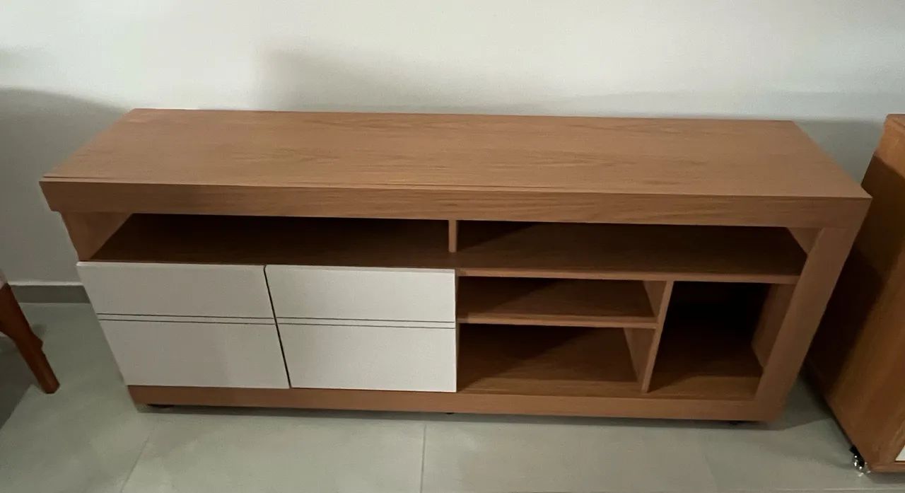 Rack para TV com rodinhas  - Foto 2
