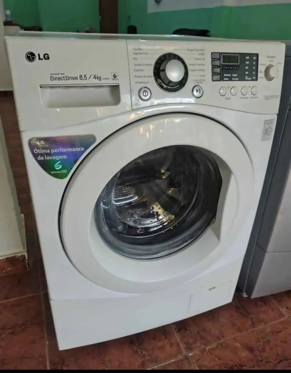 Lava e seca LG 8, 5kg branca  - Foto 2
