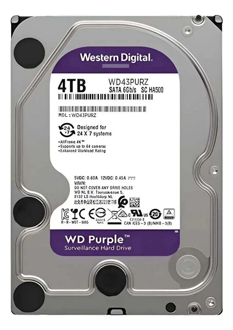 HD WD PURPLE 4TB
