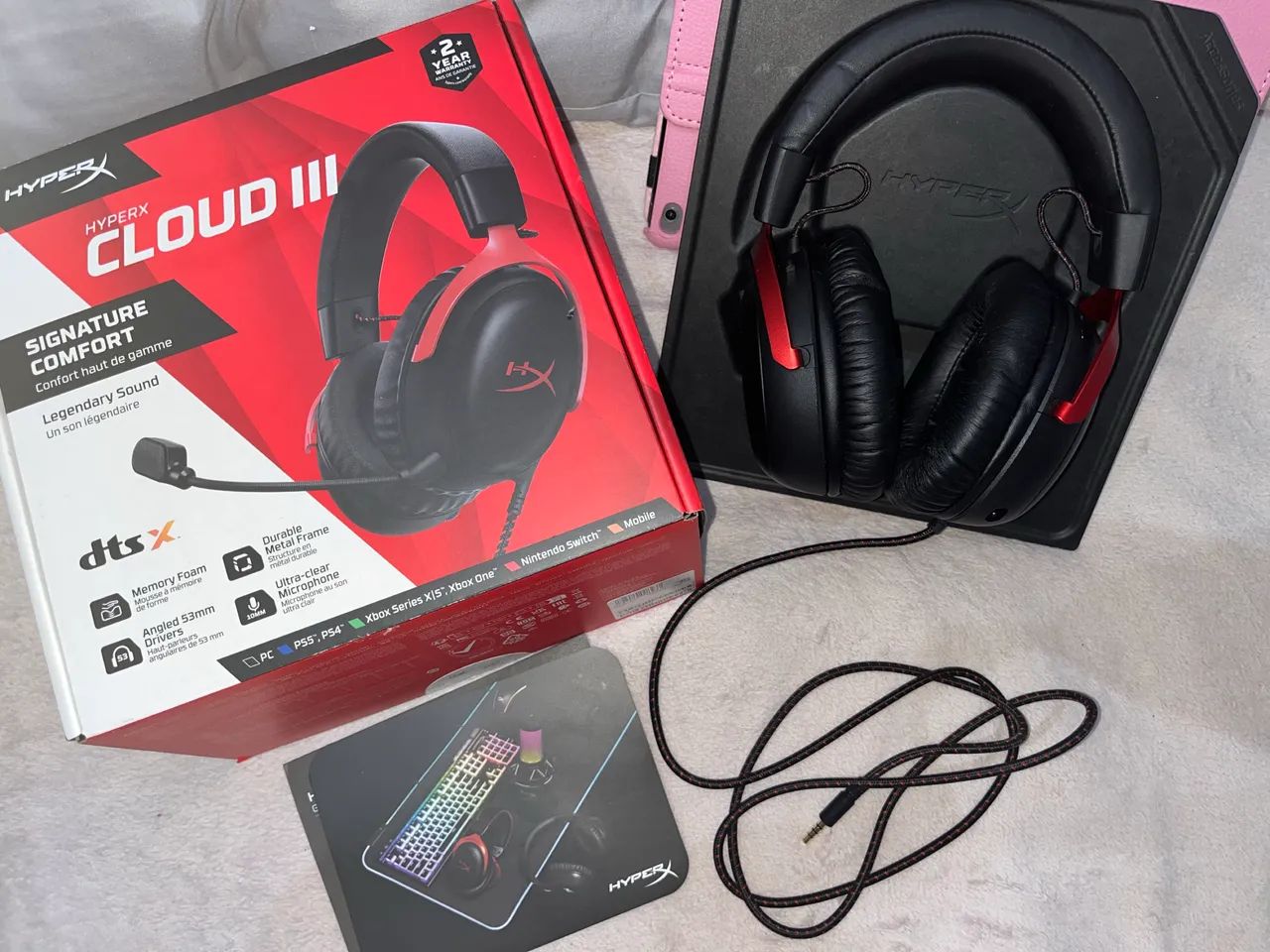 Headset HyperX Cloud III - Foto 2