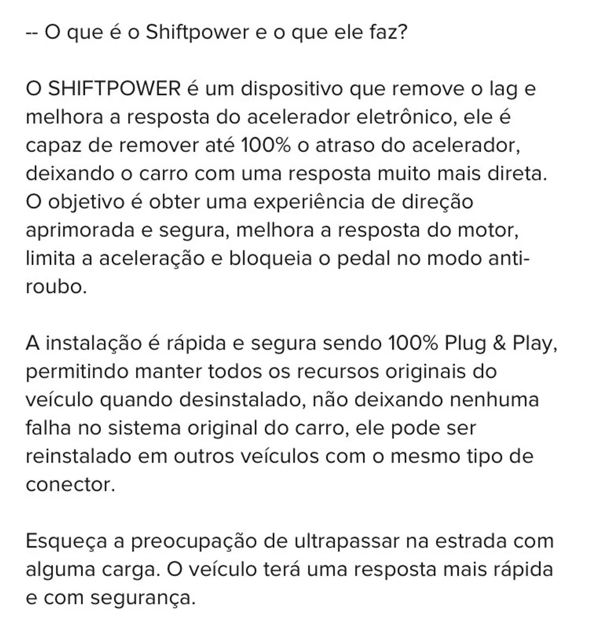 599,99 SHIFTPOWER PREÇO IMBATÍVEL  - Foto 5