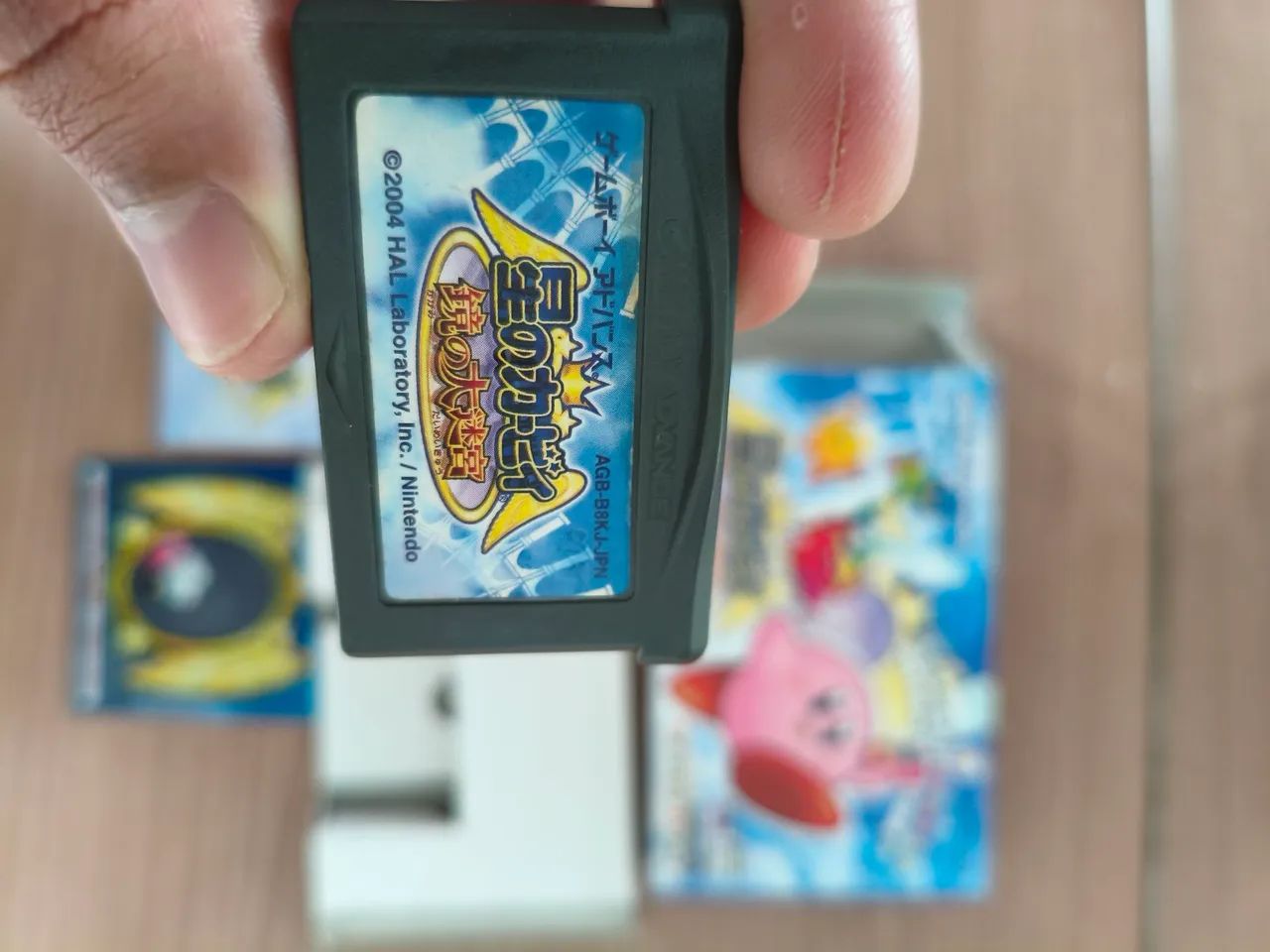 kirby amazing mirror japonês GBA - Foto 4
