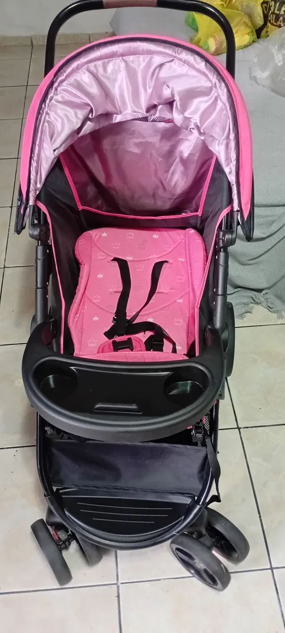 Carrinho e bebe conforto