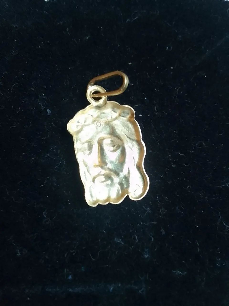 Pingente ouro Jesus 18k - Foto 3