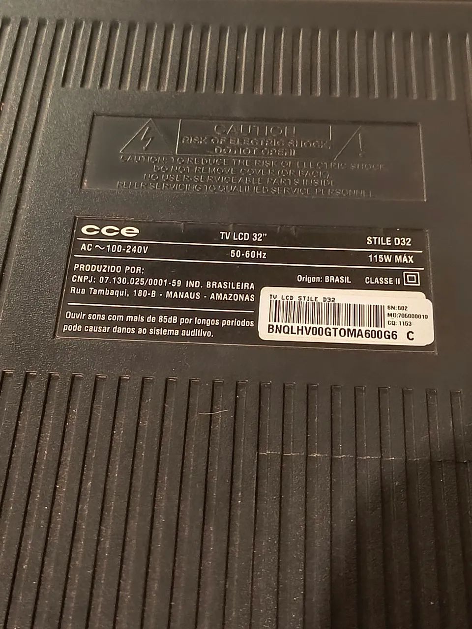 TV CCE 32 POLEGADAS LCD COM DEFEITO !!! - Foto 3