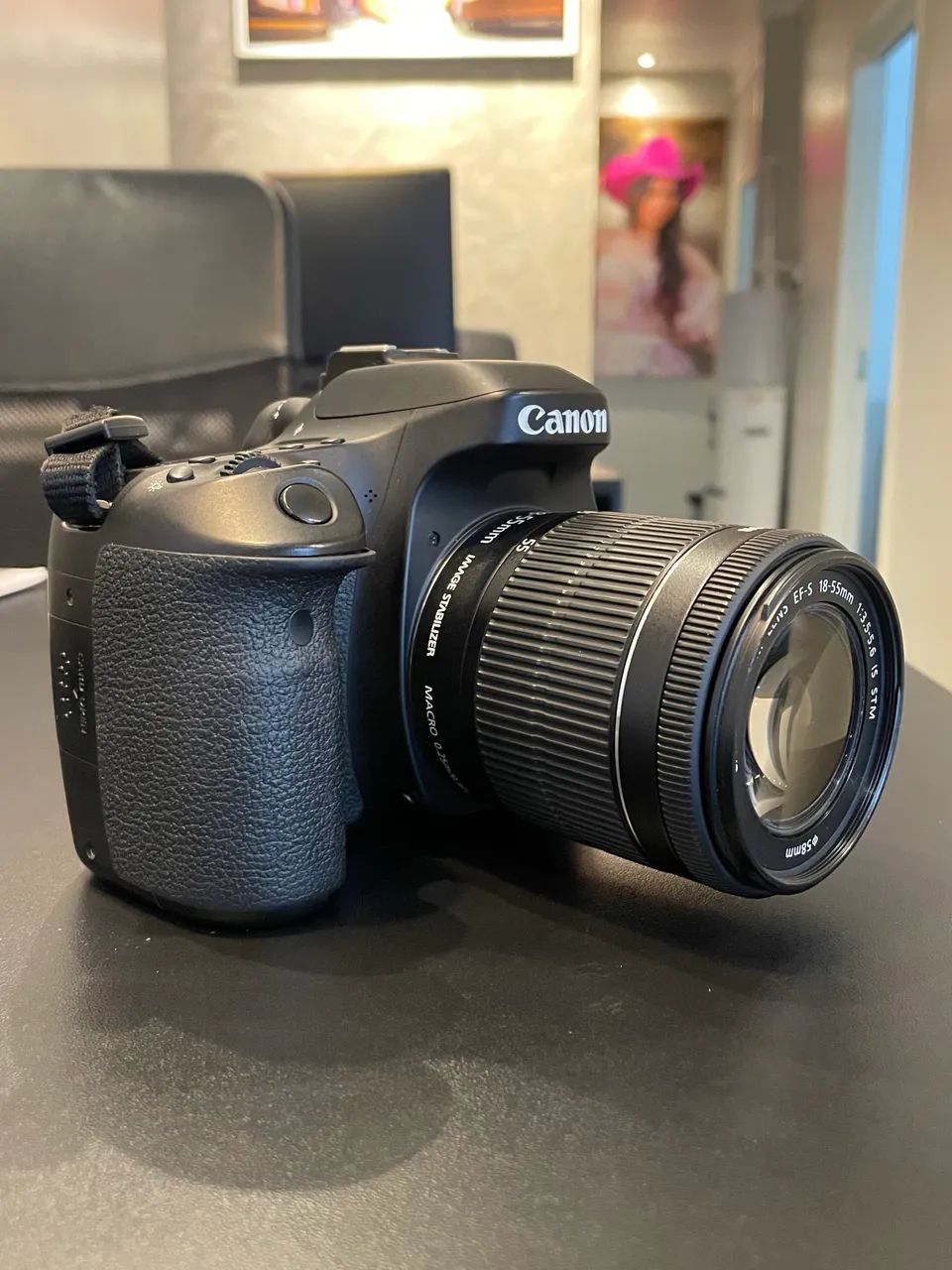 Canon 80d + Lente 18-55mm + Acompanhamentos - Foto 2