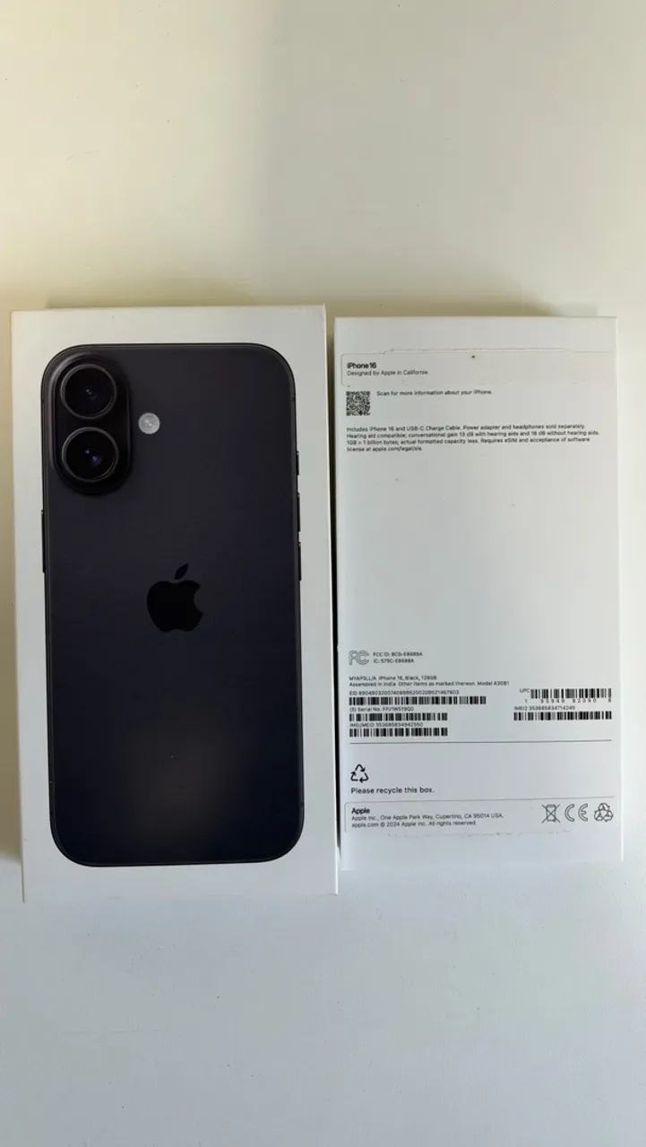 iPhone 16 a128GB preto - Foto 4