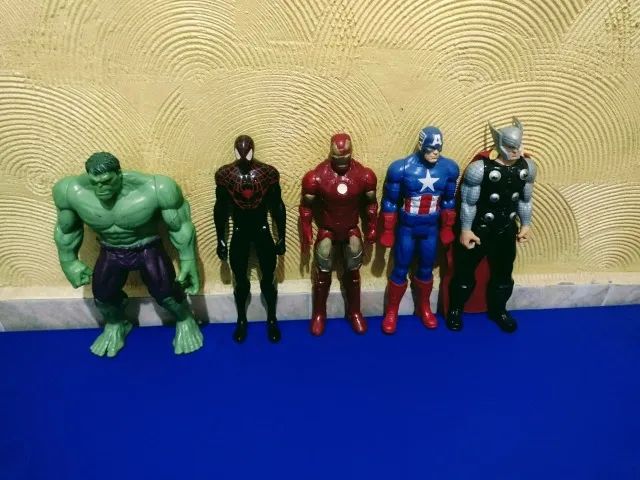 5 Bonecos Marvel - Foto 2