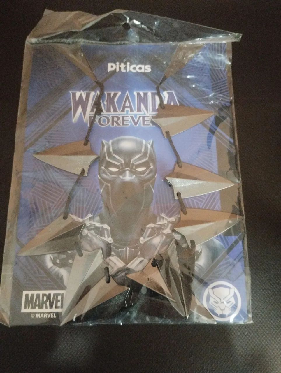 Colar Pantera Negra Piticas - Foto 4