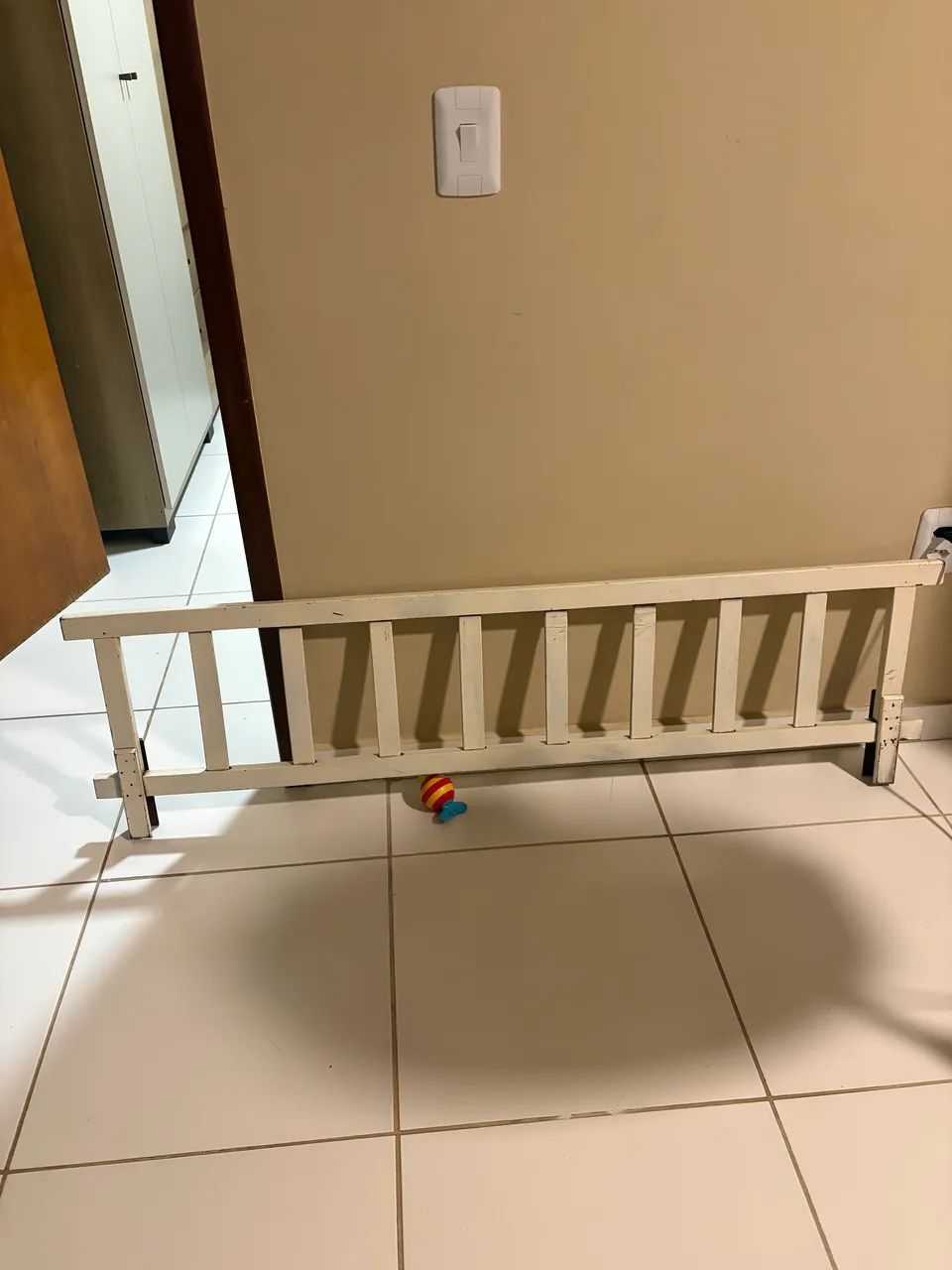 Grade de cama infantil de madeira  - Foto 2