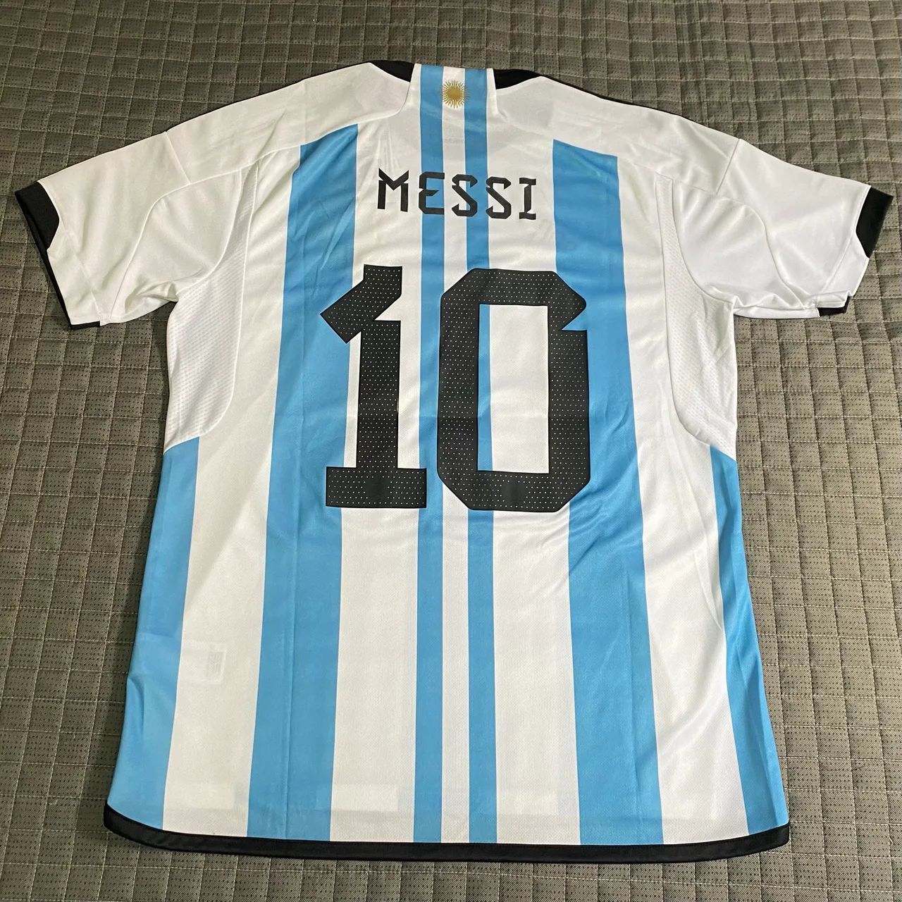 Camisa Argentina Home 2022 Messi 10 (Oficial). - Foto 5