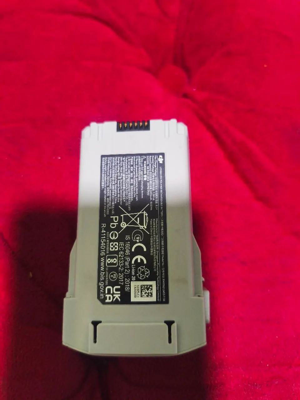 Bateria dji mini 3 pouco uso  - Foto 3