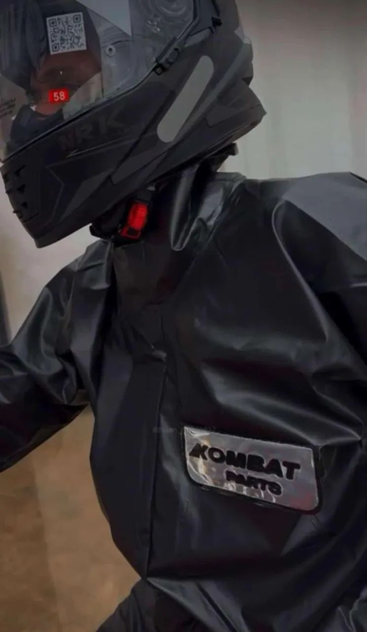 Capa de chuva kombat  - Foto 4