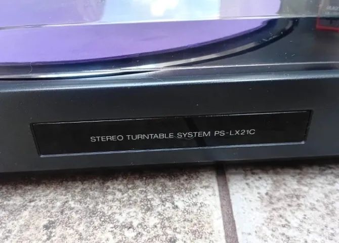 Toca Discos Sony Ps-lx21c Com Agulha - Funcionando - Foto 2