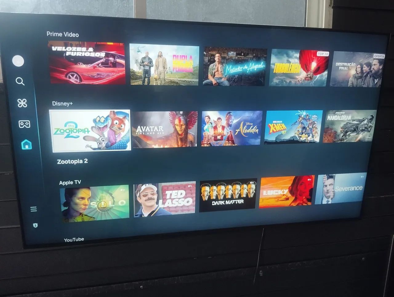 TV SAMSUNG 60 POLEGADAS SMART 4K COM ALEXA E XBOX INTEGRADO  - Foto 2