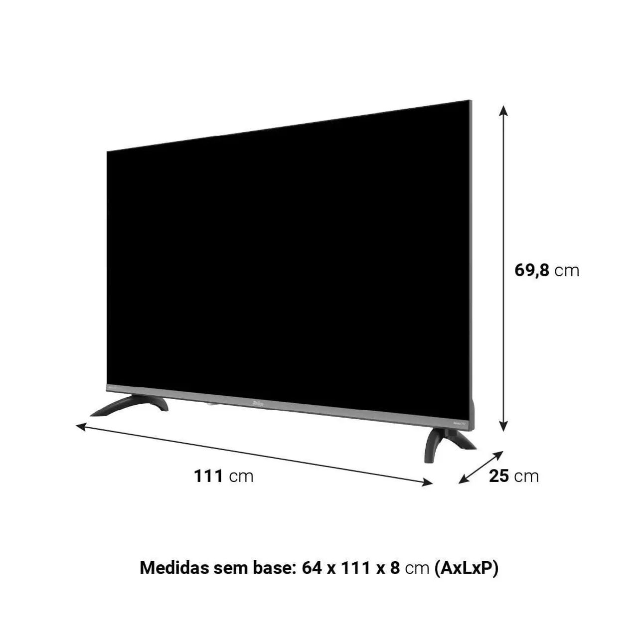 Smart TV Philco 49 polegadas 4K DLED com Roku - Foto 4