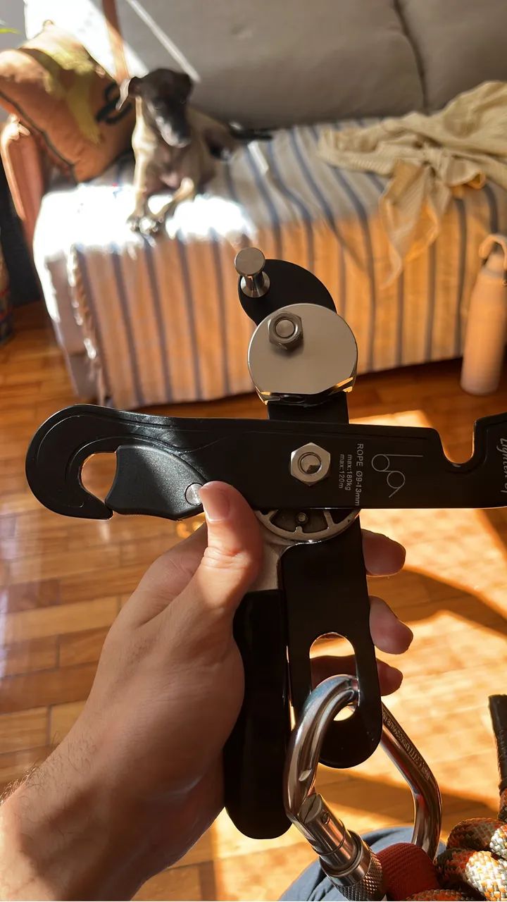 Cinto de rapel com descensor modelo stop - Foto 2