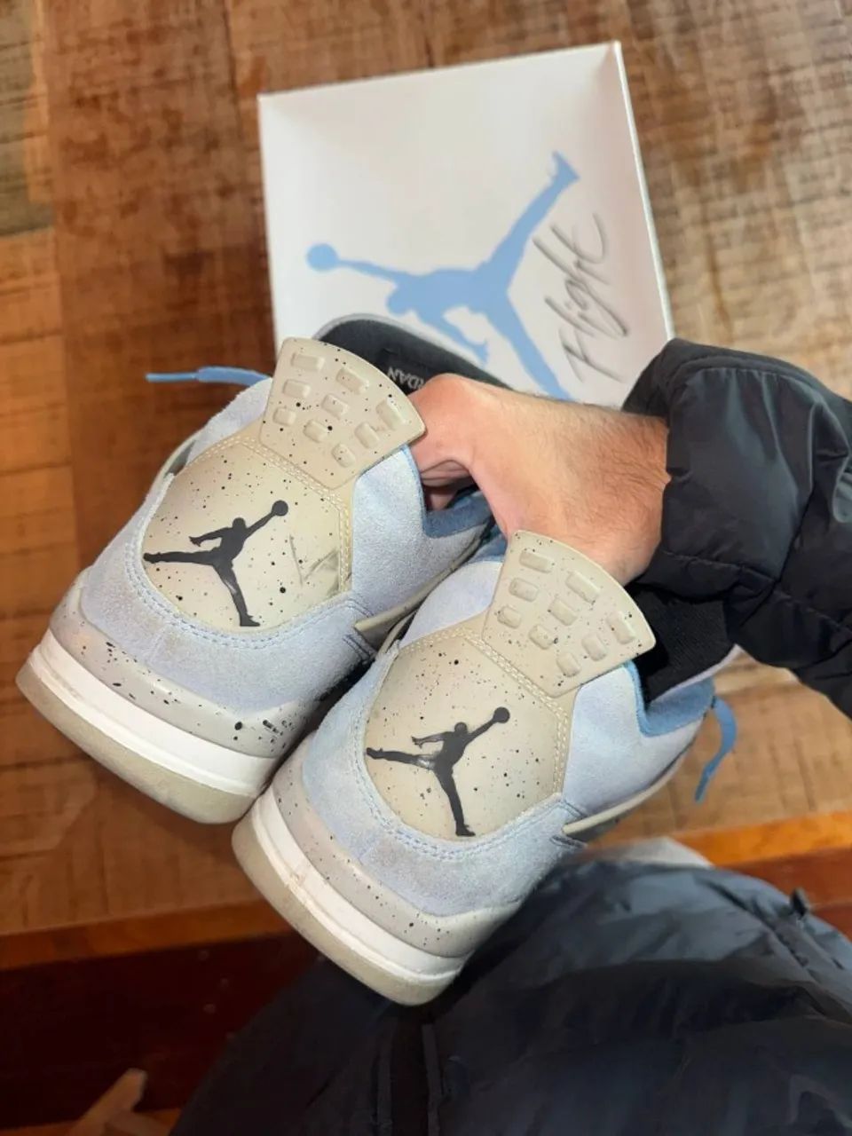 air jordan 4 retro university blue - Foto 3