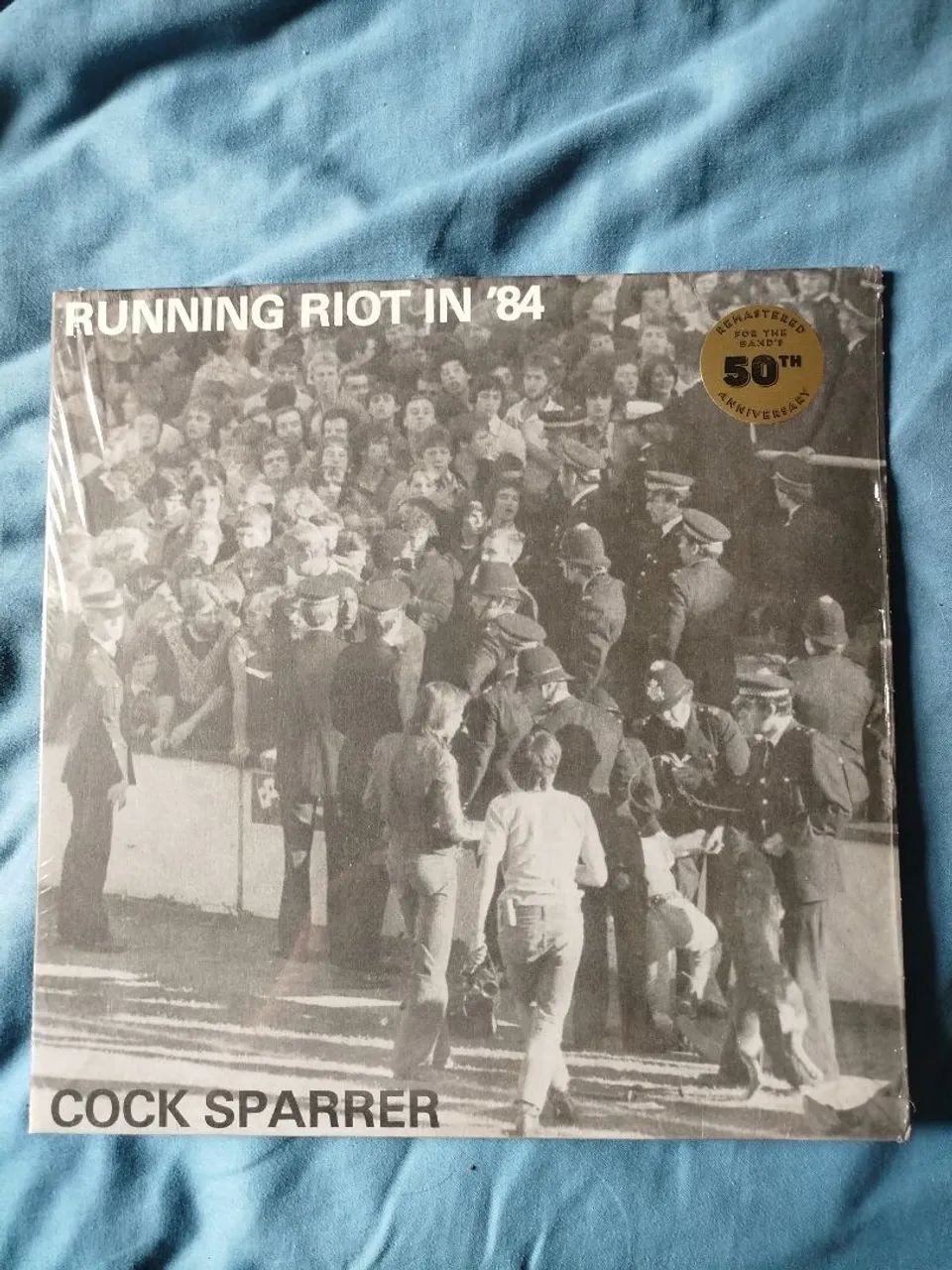 LP vinil Cock Sparrer Runnin Riot 84 punk rock streetpunk working