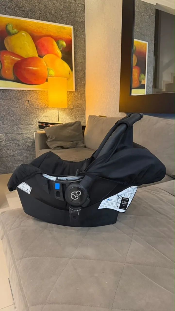 Carrinho de Bebê e Bebê Conforto Galzerano - Foto 3