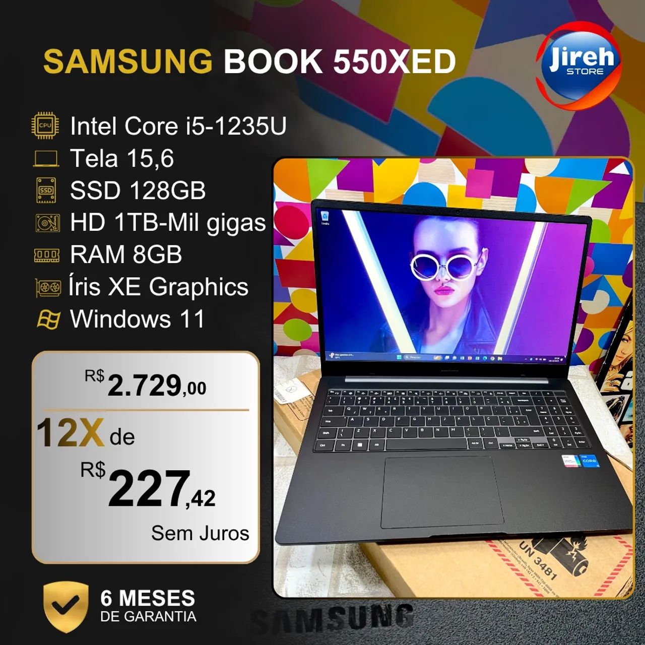 Notebook Samsung Core i5 Super Rápido - Foto 2