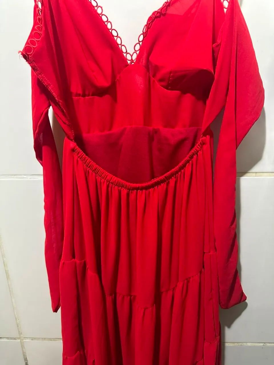 Vestido vermelho delicado ? - Foto 2